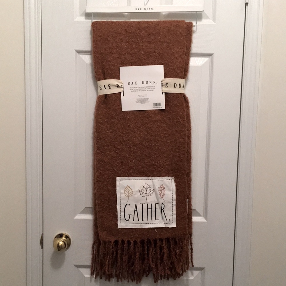 Rae Dunn Throw NWT